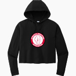 Illinois Athletic Director Association <span class="pdp-name-mascot">Illinois Athletic Director Association</span> Sport-Tek Women's PosiCharge Tri-Blend Fleece Midi Hoodie Front Thumbnail