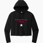 INDEPENDENCE HIGH SCHOOL 76ERS <span class="pdp-name-mascot">INDEPENDENCE 76ERS</span> Sport-Tek Women's PosiCharge Tri-Blend Fleece Midi Hoodie Front Thumbnail