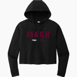 Mash Athletics <span class="pdp-name-mascot">Minnesota Mash Baseball Club</span> Sport-Tek Women's PosiCharge Tri-Blend Fleece Midi Hoodie Front Thumbnail