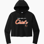 MIAMI CAROL CITY SR HIGH SCHOOL CHIEFS Sport-Tek Women's PosiCharge Tri-Blend Fleece Midi Hoodie Front Thumbnail