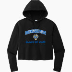 WAUKESHA WEST HIGH SCHOOL WOLVERINES <span class="pdp-name-mascot">WAUKESHA WEST WOLVERINES</span> Sport-Tek Women's PosiCharge Tri-Blend Fleece Midi Hoodie Front Thumbnail