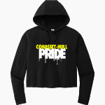 Cohasset Hull Softball Sport-Tek Women's PosiCharge Tri-Blend Fleece Midi Hoodie Front Thumbnail