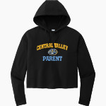 Central Valley Thunder Sport-Tek Women's PosiCharge Tri-Blend Fleece Midi Hoodie Front Thumbnail