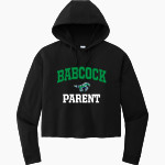 Babcock Trailblazers <span class="pdp-name-mascot">Babcock High School Trailblazers</span> Sport-Tek Women's PosiCharge Tri-Blend Fleece Midi Hoodie Front Thumbnail