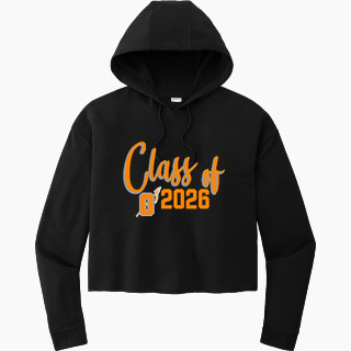 Sport-Tek Women's PosiCharge Tri-Blend Fleece Midi Hoodie