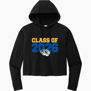 Sport-Tek Women's PosiCharge Tri-Blend Fleece Midi Hoodie