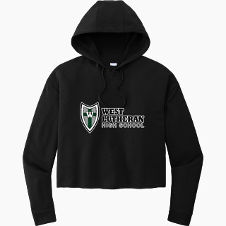 Sport-Tek Women's PosiCharge Tri-Blend Fleece Midi Hoodie