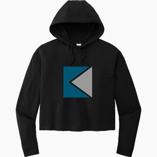 Sport-Tek Women's PosiCharge Tri-Blend Fleece Midi Hoodie