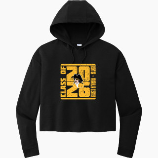 Sport-Tek Women's PosiCharge Tri-Blend Fleece Midi Hoodie