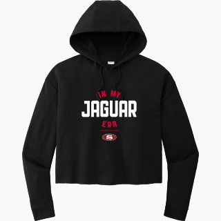 Sport-Tek Women's PosiCharge Tri-Blend Fleece Midi Hoodie