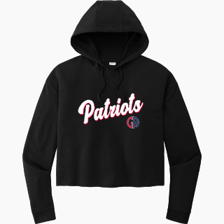 Sport-Tek Women's PosiCharge Tri-Blend Fleece Midi Hoodie