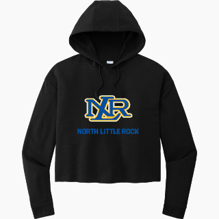 Sport-Tek Women's PosiCharge Tri-Blend Fleece Midi Hoodie