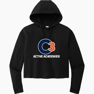 Sport-Tek Women's PosiCharge Tri-Blend Fleece Midi Hoodie