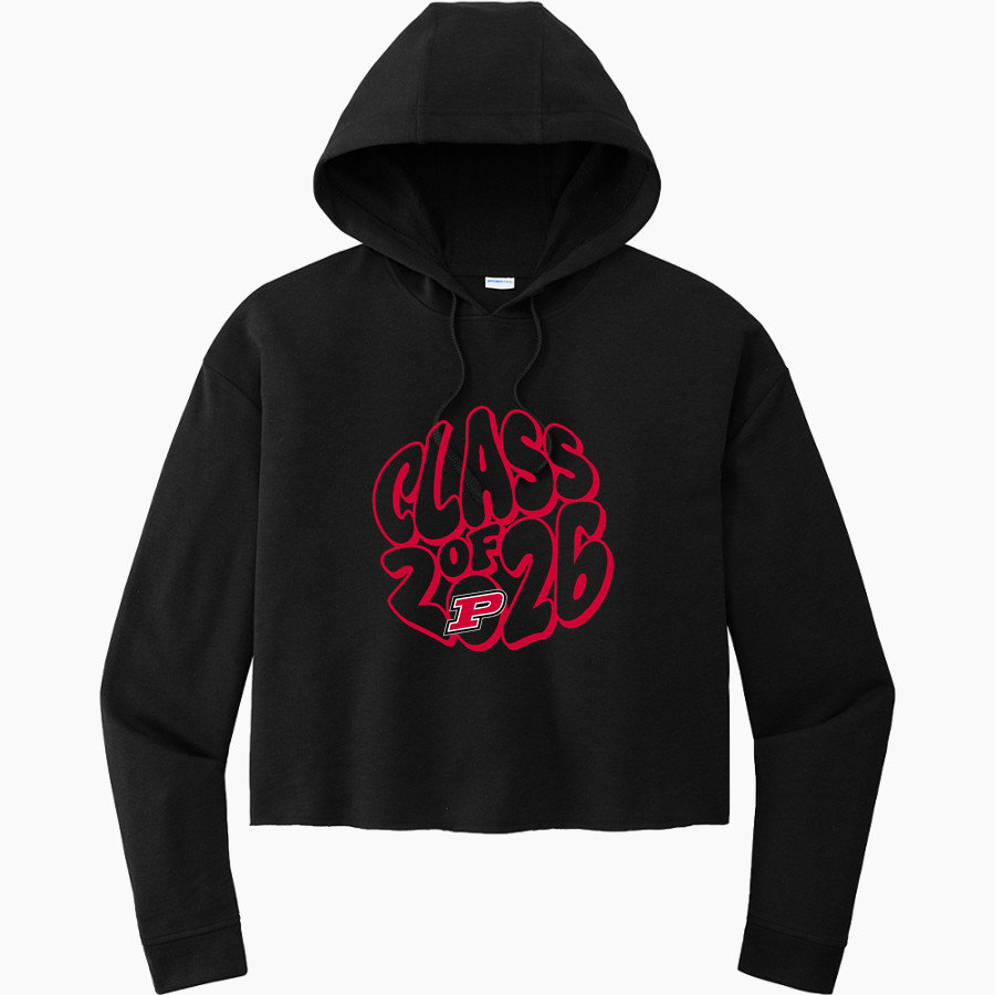 PLAINVIEW HIGH SCHOOL INDIANS <span class="pdp-name-mascot">PLAINVIEW I-27 INDIANS</span> Sport-Tek Women's PosiCharge Tri-Blend Fleece Midi Hoodie