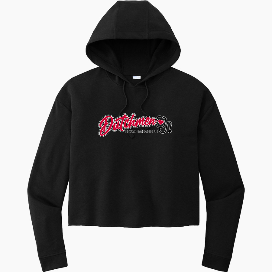 ANNVILLE-CLEONA HIGH SCHOOL DUTCHMEN Sport-Tek Women's PosiCharge Tri-Blend Fleece Midi Hoodie