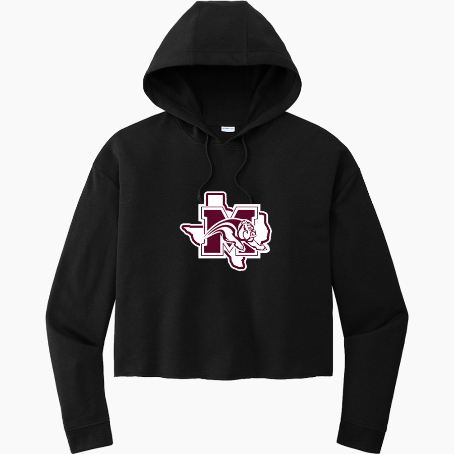 MILLSAP HIGH SCHOOL BULLDOGS <span class="pdp-name-mascot">MILLSAP BULLDOGS</span> Sport-Tek Women's PosiCharge Tri-Blend Fleece Midi Hoodie