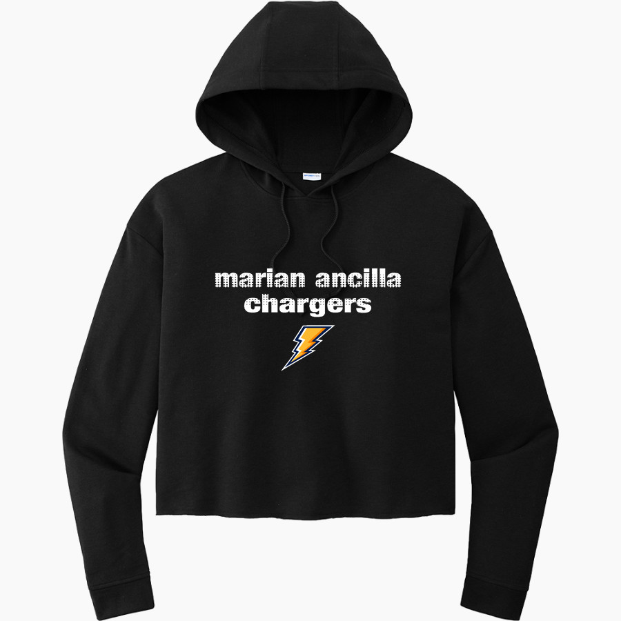Marian Ancilla Chargers Sport-Tek Women's PosiCharge Tri-Blend Fleece Midi Hoodie