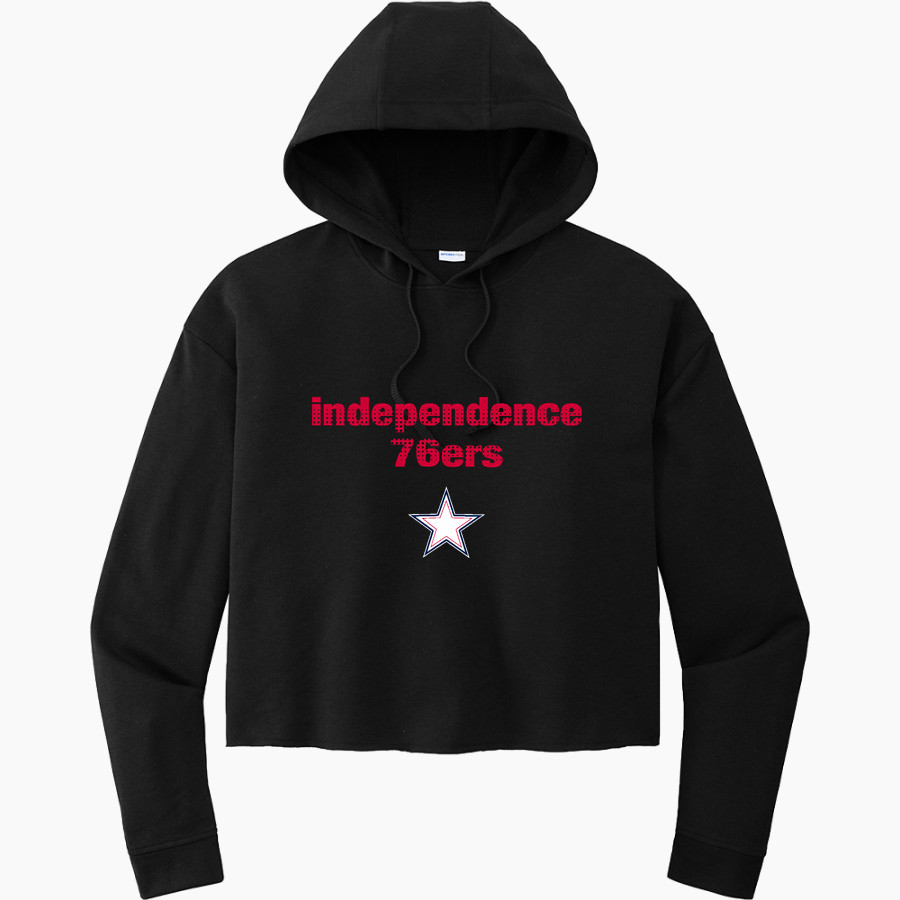 INDEPENDENCE HIGH SCHOOL 76ERS <span class="pdp-name-mascot">INDEPENDENCE 76ERS</span> Sport-Tek Women's PosiCharge Tri-Blend Fleece Midi Hoodie