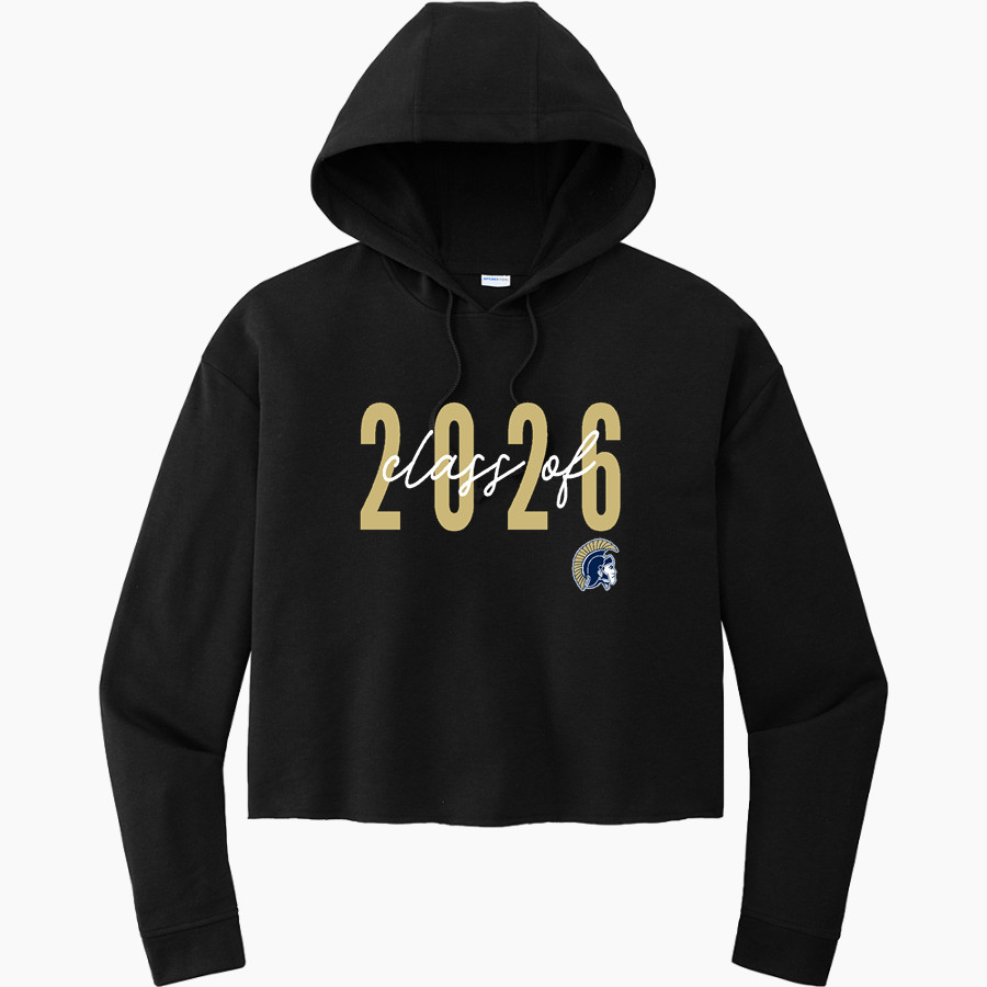 LLOYD MEMORIAL HIGH SCHOOL JUGGERNAUTS Sport-Tek Women's PosiCharge Tri-Blend Fleece Midi Hoodie