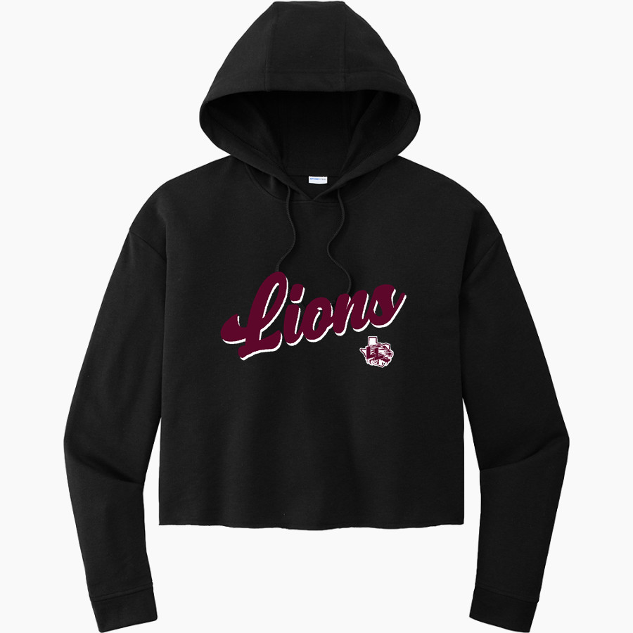 LOCKHART HIGH SCHOOL LIONS <span class="pdp-name-mascot">LOCKHART LIONS</span> Sport-Tek Women's PosiCharge Tri-Blend Fleece Midi Hoodie