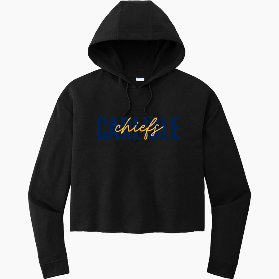 CARLISLE HIGH SCHOOL CHIEFS <span class="pdp-name-mascot">CARLISLE CHIEFS</span> Sport-Tek Women's PosiCharge Tri-Blend Fleece Midi Hoodie