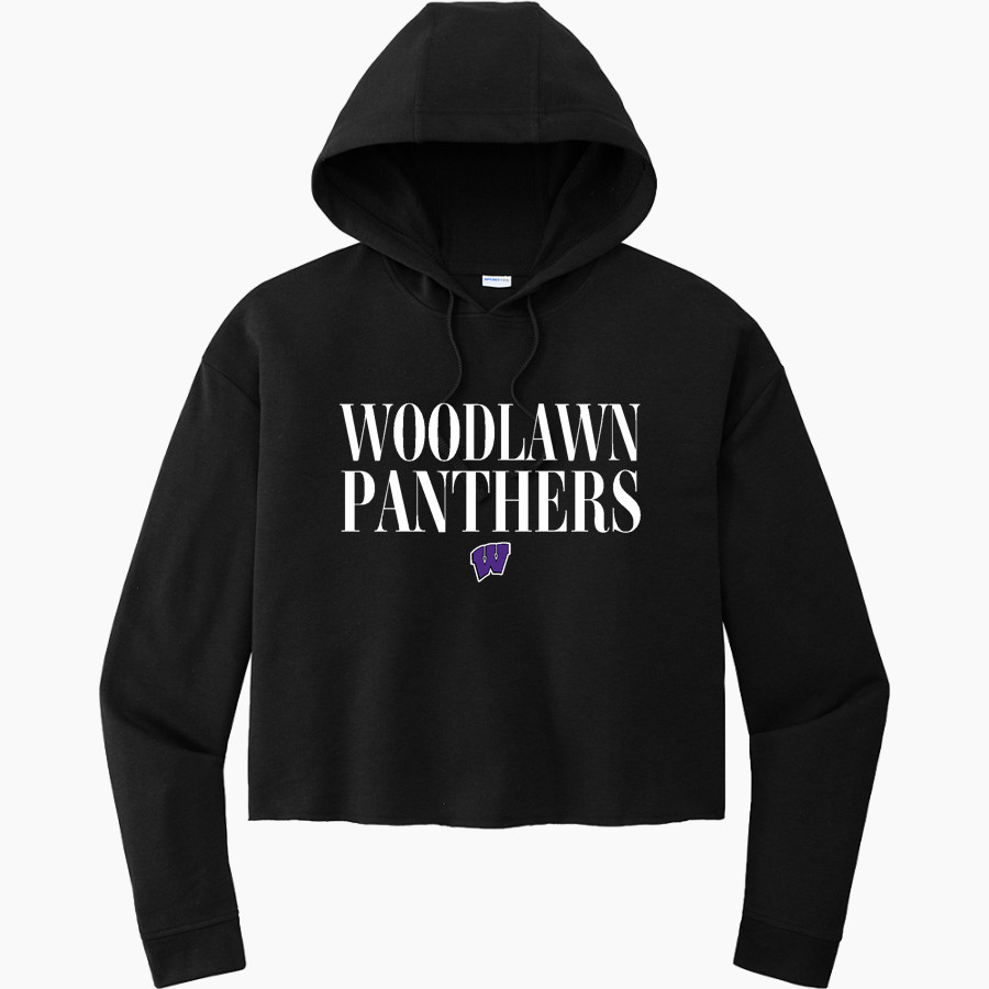 Woodlawn Panthers Sport-Tek Women's PosiCharge Tri-Blend Fleece Midi Hoodie