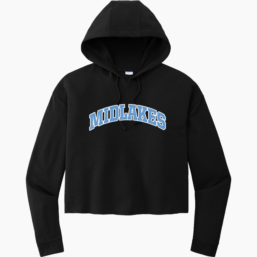 MIDLAKES HIGH SCHOOL SCREAMING EAGLES <span class="pdp-name-mascot">MIDLAKES SCREAMING EAGLES</span> Sport-Tek Women's PosiCharge Tri-Blend Fleece Midi Hoodie
