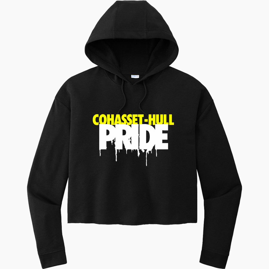 Cohasset Hull Softball Sport-Tek Women's PosiCharge Tri-Blend Fleece Midi Hoodie