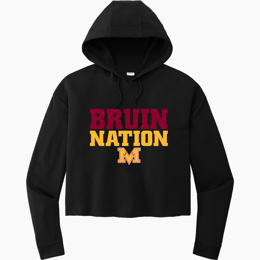 MOUNTAIN VIEW HIGH SCHOOL BRUINS Sport-Tek Women's PosiCharge Tri-Blend Fleece Midi Hoodie