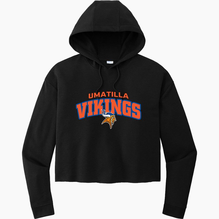 UMATILLA HIGH SCHOOL VIKINGS <span class="pdp-name-mascot">UMATILLA VIKINGS</span> Sport-Tek Women's PosiCharge Tri-Blend Fleece Midi Hoodie