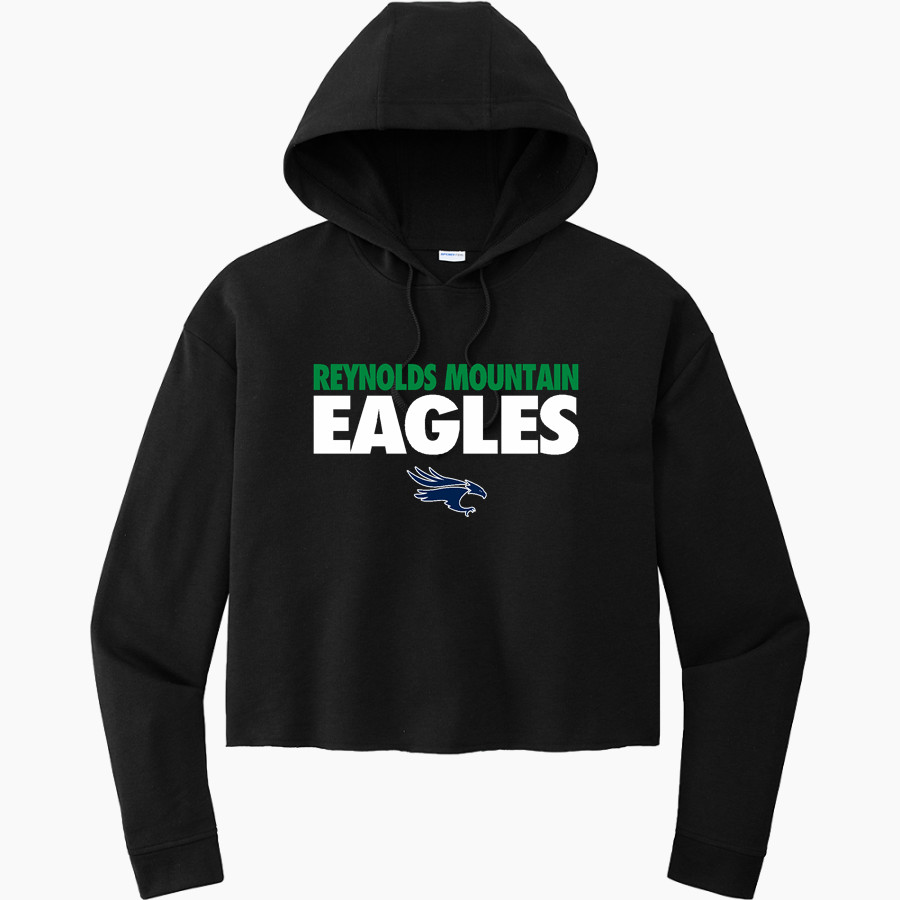 Reynolds Mountain Eagles Sport-Tek Women's PosiCharge Tri-Blend Fleece Midi Hoodie