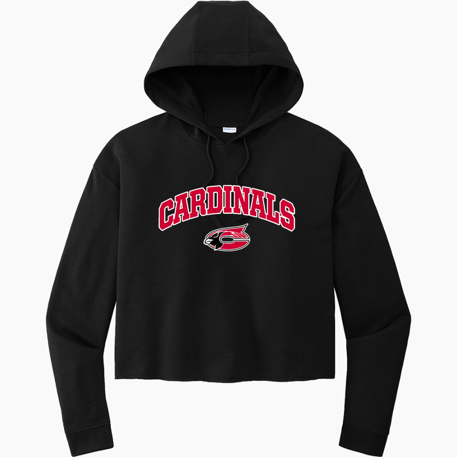 CHADWICK HIGH SCHOOL CARDINALS Sport-Tek Women's PosiCharge Tri-Blend Fleece Midi Hoodie