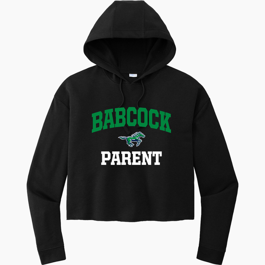 Babcock Trailblazers <span class="pdp-name-mascot">Babcock High School Trailblazers</span> Sport-Tek Women's PosiCharge Tri-Blend Fleece Midi Hoodie