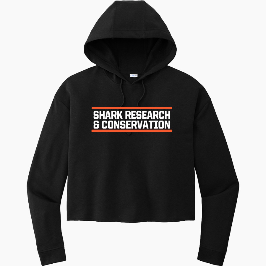 Shark Research & Conservation The Official Online Store Sport-Tek Women's PosiCharge Tri-Blend Fleece Midi Hoodie