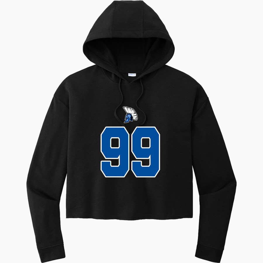 Cleveland Prep Titans Sport-Tek Women's PosiCharge Tri-Blend Fleece Midi Hoodie