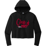 Fishers Chargers <span class="pdp-name-mascot">Fishers Chargers</span> Sport-Tek Women's PosiCharge Tri-Blend Fleece Midi Hoodie Front Thumbnail