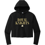 ROYAL HIGH SCHOOL KNIGHTS <span class="pdp-name-mascot">ROYAL KNIGHTS</span> Sport-Tek Women's PosiCharge Tri-Blend Fleece Midi Hoodie Front Thumbnail