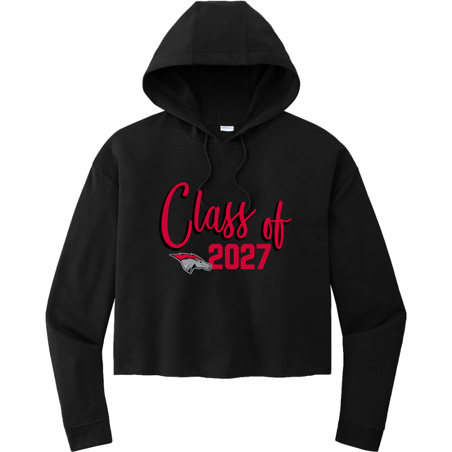 Fishers Chargers <span class="pdp-name-mascot">Fishers Chargers</span> Sport-Tek Women's PosiCharge Tri-Blend Fleece Midi Hoodie