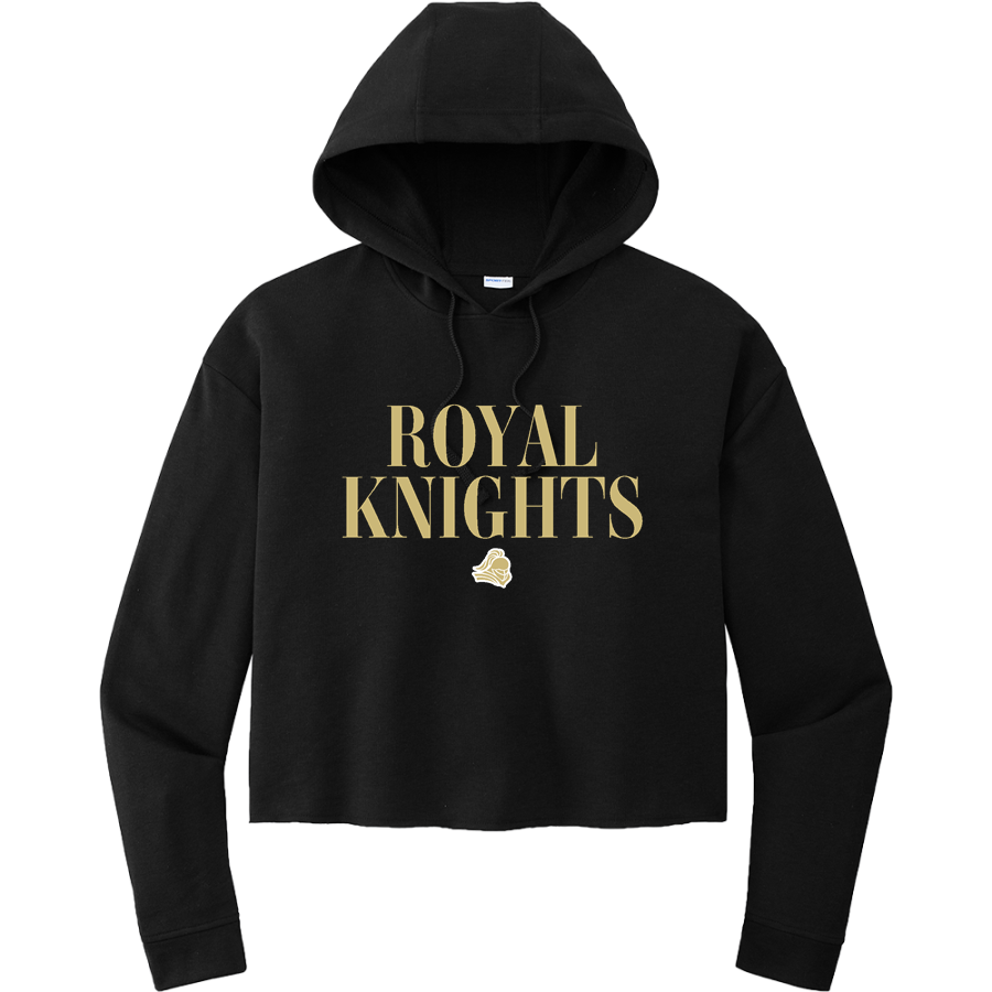 ROYAL HIGH SCHOOL KNIGHTS <span class="pdp-name-mascot">ROYAL KNIGHTS</span> Sport-Tek Women's PosiCharge Tri-Blend Fleece Midi Hoodie