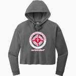 Sacred Heart Academy lead with heart Sport-Tek Women's PosiCharge Tri-Blend Fleece Midi Hoodie Front Thumbnail