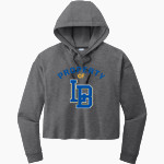LOWRY HIGH SCHOOL BUCKAROOS <span class="pdp-name-mascot">LOWRY BUCKAROOS</span> Sport-Tek Women's PosiCharge Tri-Blend Fleece Midi Hoodie Front Thumbnail