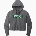 Hudson Valley Vikings <span class="pdp-name-mascot">HUDSON VALLEY VIKINGS</span> Sport-Tek Women's PosiCharge Tri-Blend Fleece Midi Hoodie Front Thumbnail