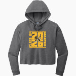 Manteo Braves Sport-Tek Women's PosiCharge Tri-Blend Fleece Midi Hoodie Front Thumbnail