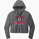 Chaffee Red Devils <span class="pdp-name-mascot">Chaffee Schools Red Devils</span> Sport-Tek Women's PosiCharge Tri-Blend Fleece Midi Hoodie Front Thumbnail