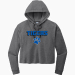 Crow Tigers <span class="pdp-name-mascot">Crow Middle School Tigers</span> Sport-Tek Women's PosiCharge Tri-Blend Fleece Midi Hoodie Front Thumbnail