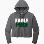 Evergreen Lutheran Eagles Sport-Tek Women's PosiCharge Tri-Blend Fleece Midi Hoodie Front Thumbnail