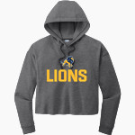 Founders Classical Lions <span class="pdp-name-mascot">Founders Classical Lions</span> Sport-Tek Women's PosiCharge Tri-Blend Fleece Midi Hoodie Front Thumbnail