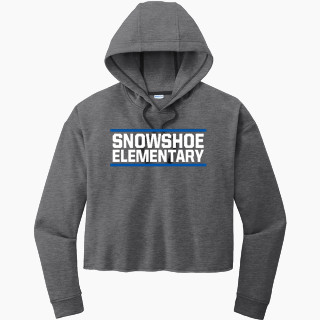 Sport-Tek Women's PosiCharge Tri-Blend Fleece Midi Hoodie