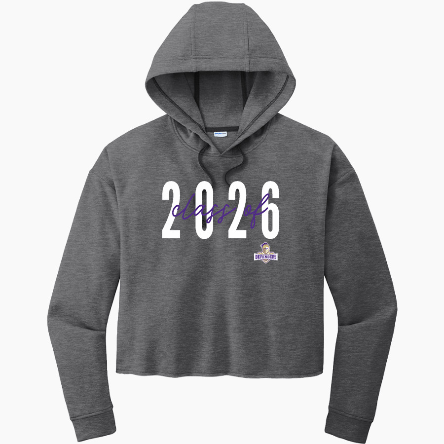 Westminster Defenders <span class="pdp-name-mascot">Westminster Defenders</span> Sport-Tek Women's PosiCharge Tri-Blend Fleece Midi Hoodie
