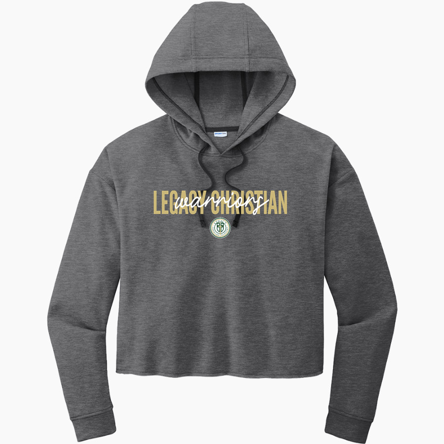 LEGACY CHRISTIAN WARRIORS Sport-Tek Women's PosiCharge Tri-Blend Fleece Midi Hoodie